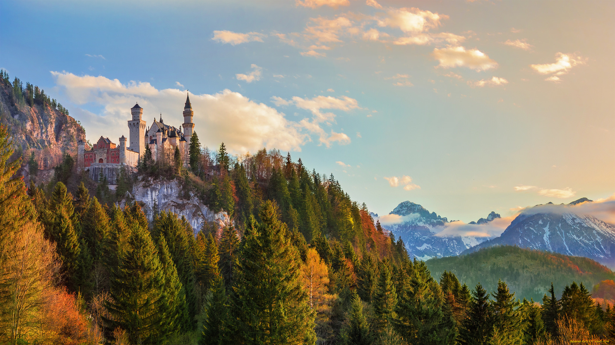 neuschwanstein castle,  germany, ,   , , , 